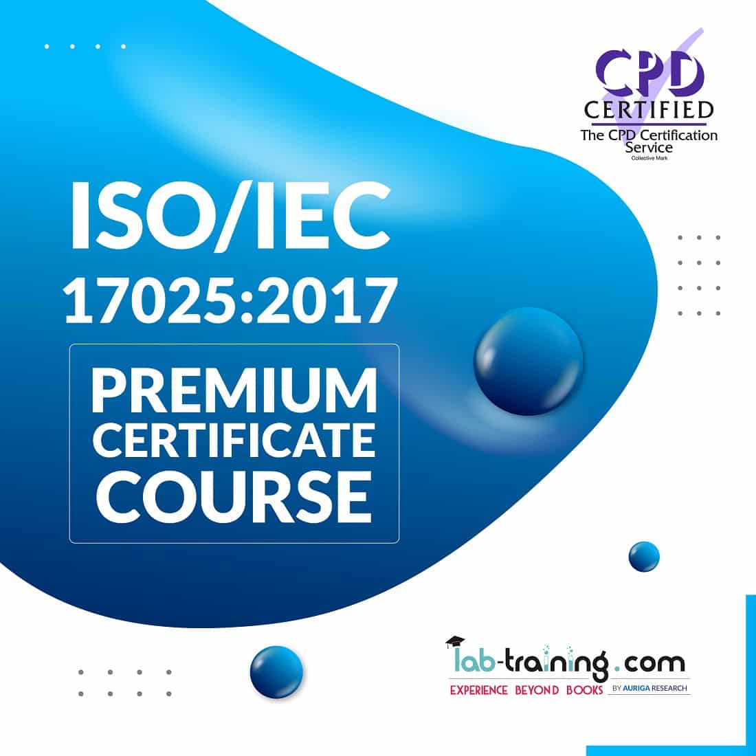 ISO-IEC 17025-2017 Product ISO / IEC证书课程17025:2017 - CPD认证